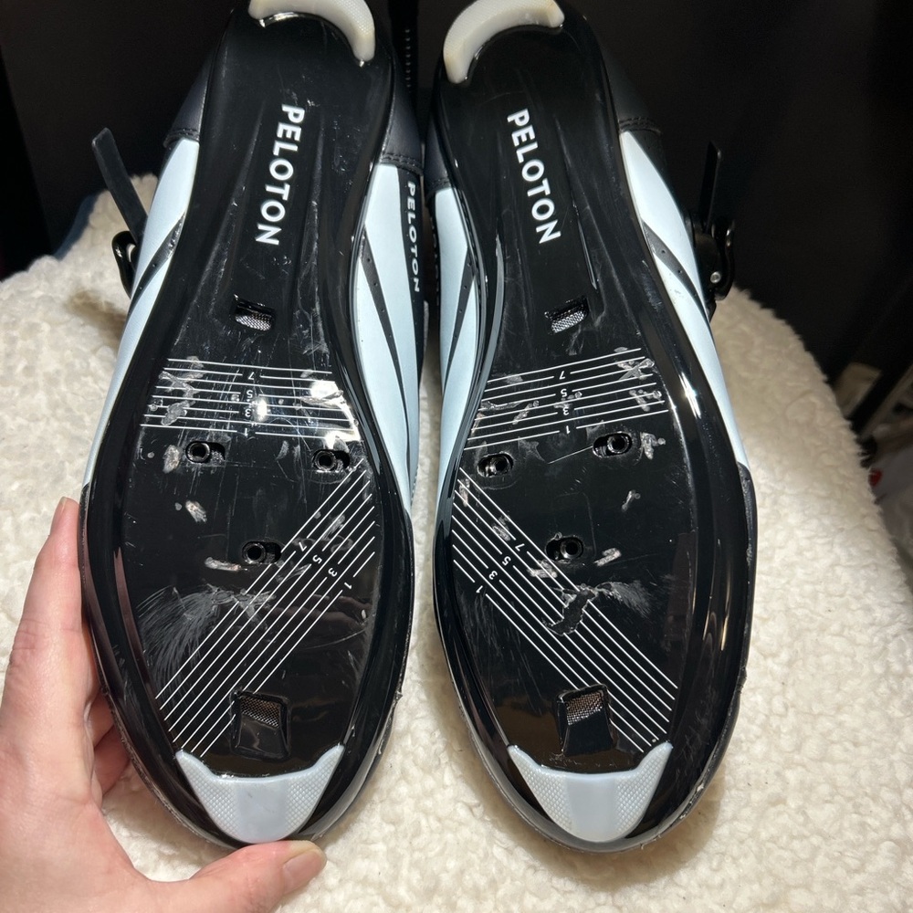 🖤 Peloton Cycling Shoes Size 47 Men’s 13 Black Spin Bike Clip In